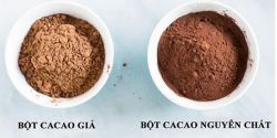 Phân Biệt Bột Cacao “Thật” Và Bột Cacao “Giả”