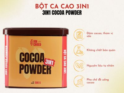 BỘT CACAO 3 IN 1 500G
