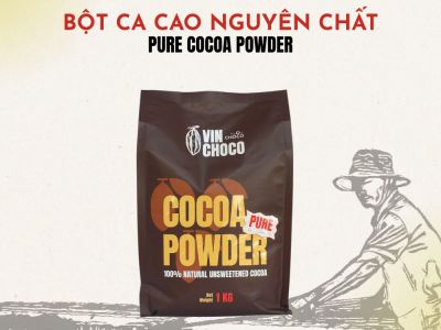 BỘT CA CAO NGUYÊN CHẤT VINCHOCO 1KG