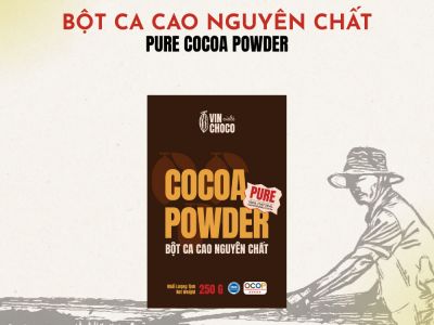 BỘT CACAO NGUYÊN CHẤT 250G BỘT CACAO NGUYÊN CHẤT 250G