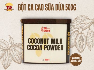BỘT CA CAO SỮA DỪA 500G