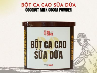 BỘT CA CAO SỮA DỪA 500G BỘT CA CAO SỮA DỪA 500G
