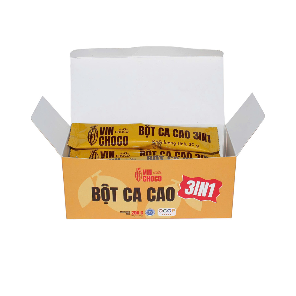 Bột ca cao 3in1 Vinchoco 200g