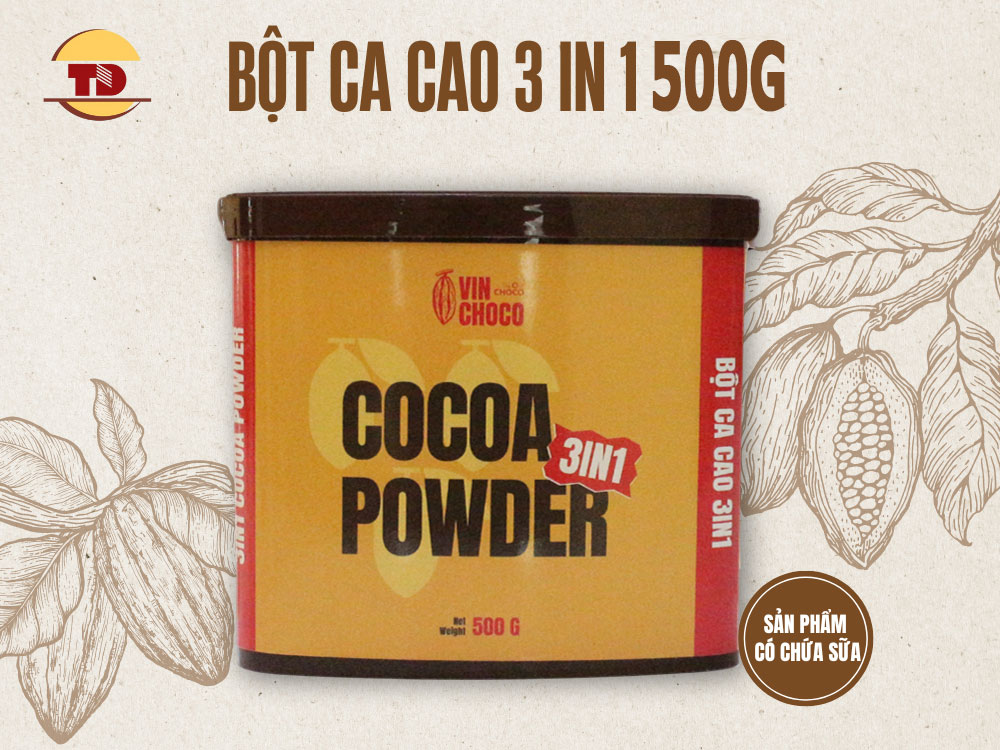 BỘT CACAO 3 IN 1 500G