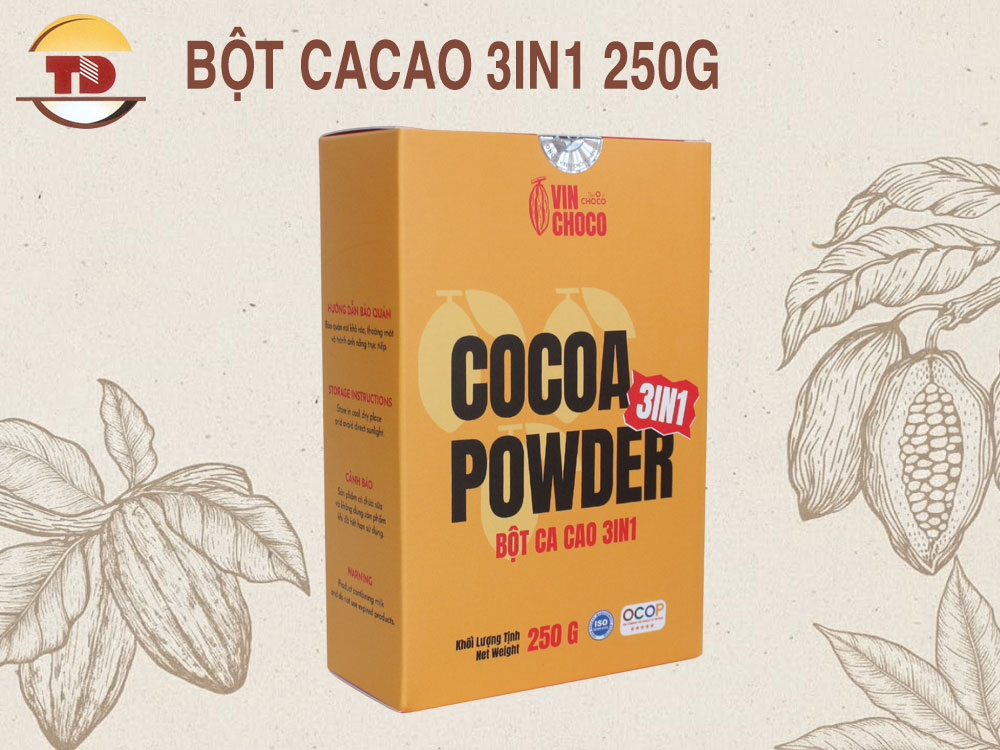 BỘT CACAO 3 IN 1 250G