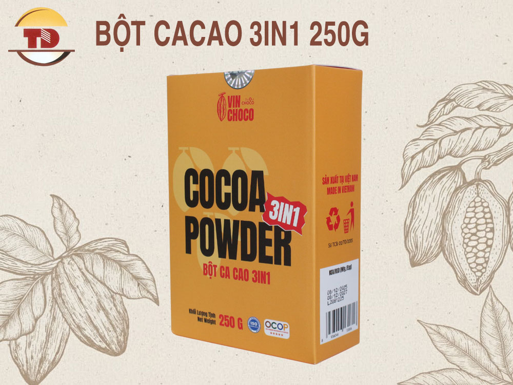 BỘT CACAO 3 IN 1 250G